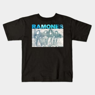 Retro Ramones Band Kids T-Shirt